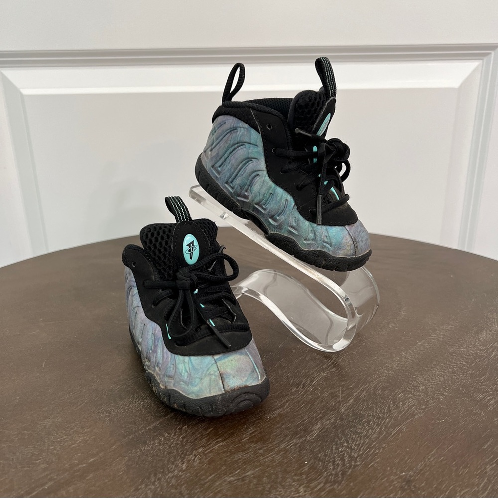 Nike Iridescent “Foamposite” toddler sneakers